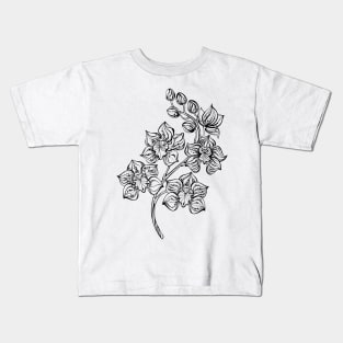 Contour Orchid Kids T-Shirt